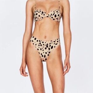 NEW TRIANGL RHIAN CHEETAH SWIMSUIT SET XS